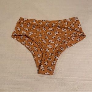 High waist bikini bottoms